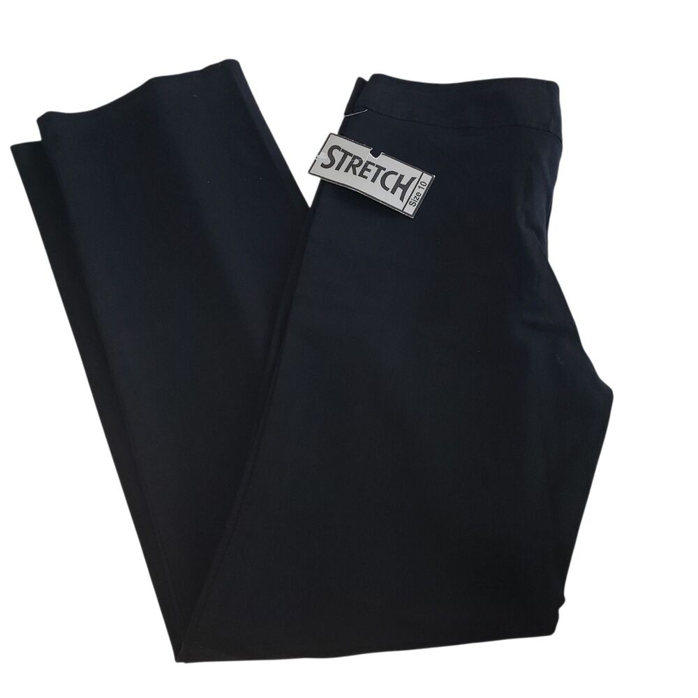 NEW Clio Stretch Women's Black Pants, Size 10
